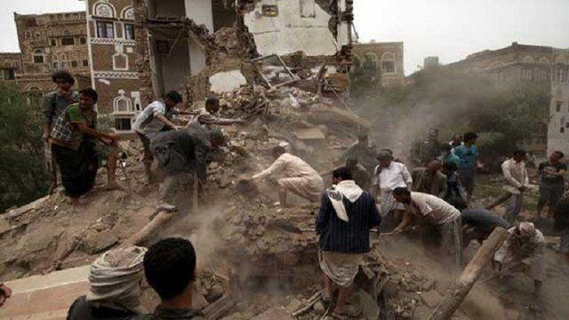 جنگنده های سعودی 54 بار یمن را بمباران کرد