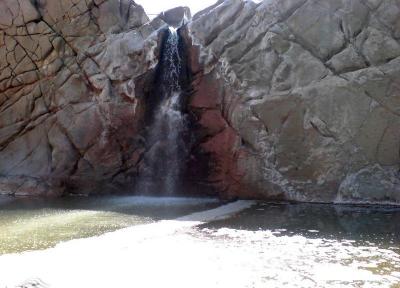طبیعت زیبای آبشار نمک در استان خوزستان، تصاویر