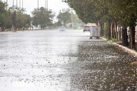 رگبار باران در 17 استان
