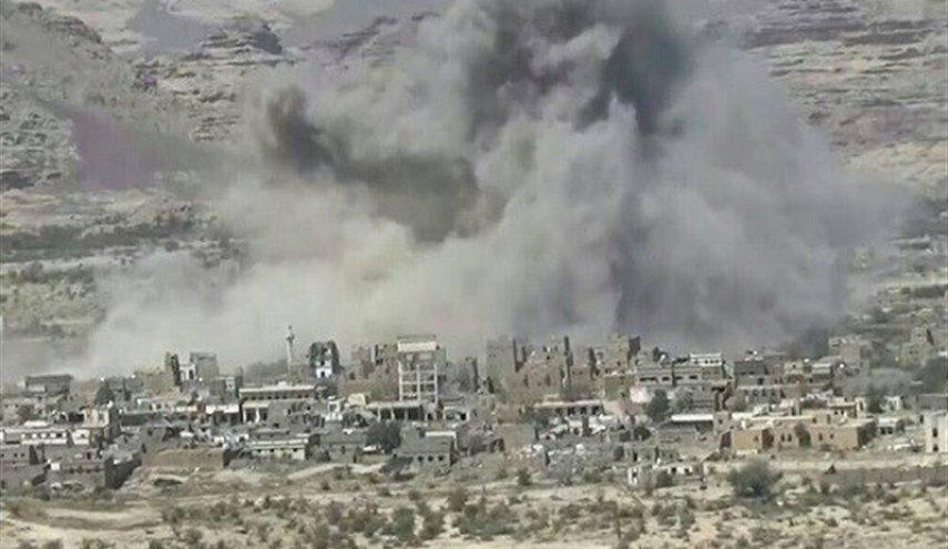 حملات موشکی و توپخانه&zwnjای عربستان به صعده، تشدید درگیری مزدوران سعودی و اماراتی در یمن