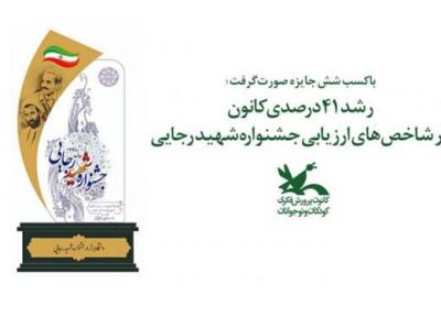رشد 41درصدی کانون در شاخص های ارزیابی جشنواره شهید رجایی