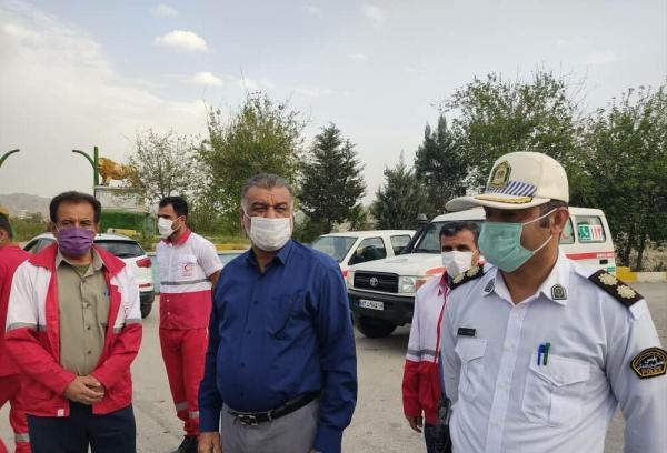 خبرنگاران فرماندار: راستا منتهی به مناطق گردشگری باغملک بسته شد