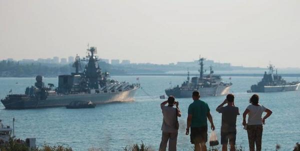 اعزام کشتی های جنگی روسیه به دریای سیاه